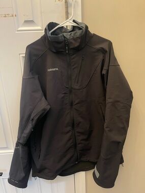 Norrona Black Svalbard flex1 shell Jacket. Size XXL. New without tags